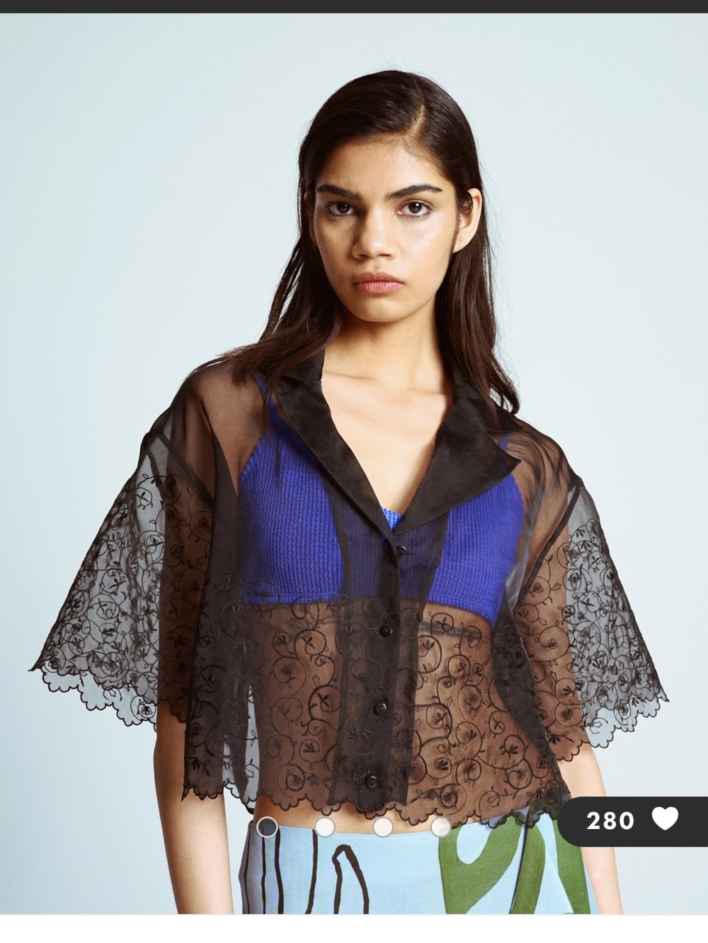 Topshop Cropped Top S